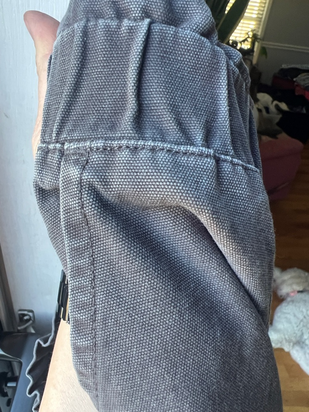 Zenana Outfitters Wide-Leg Paperbag Pants in - Picture 4 of 6
